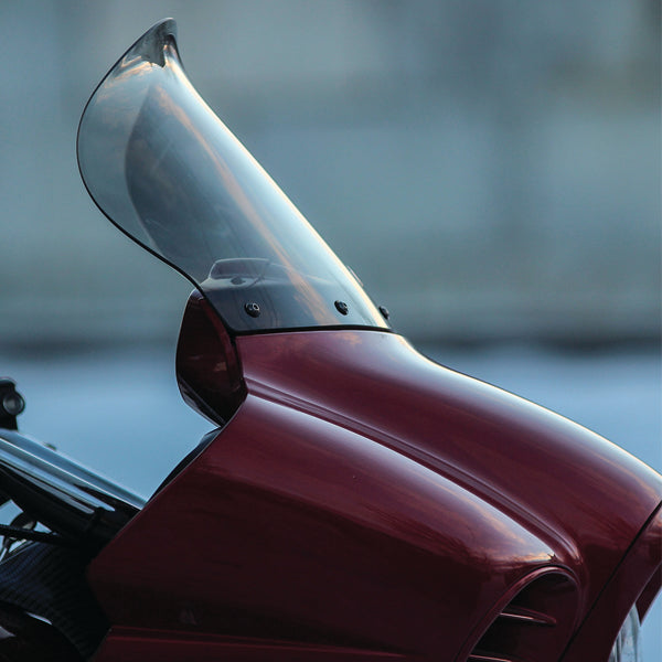12" Clear Windshield for Kawasaki® 2009-2024 Vaquero and Voyager motorcycle models(12" Clear)