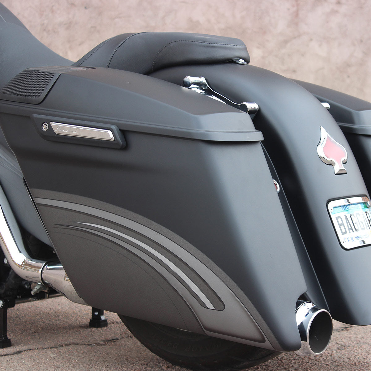Saddlebag Hinge Inserts, Special Version for 2014-2024 FLH and 2015-2024 FLTR Motorcycles(Special Version)