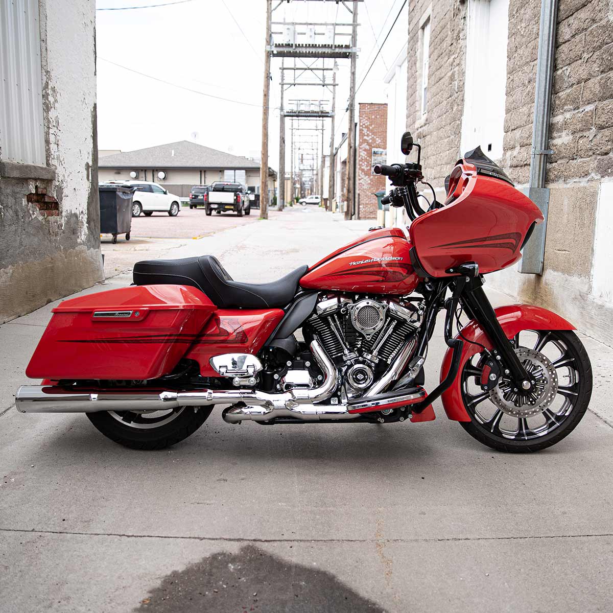 Saddlebag Hinge Inserts, Special Version for 2014-2024 FLH and 2015-2024 FLTR Motorcycles(Special Version)