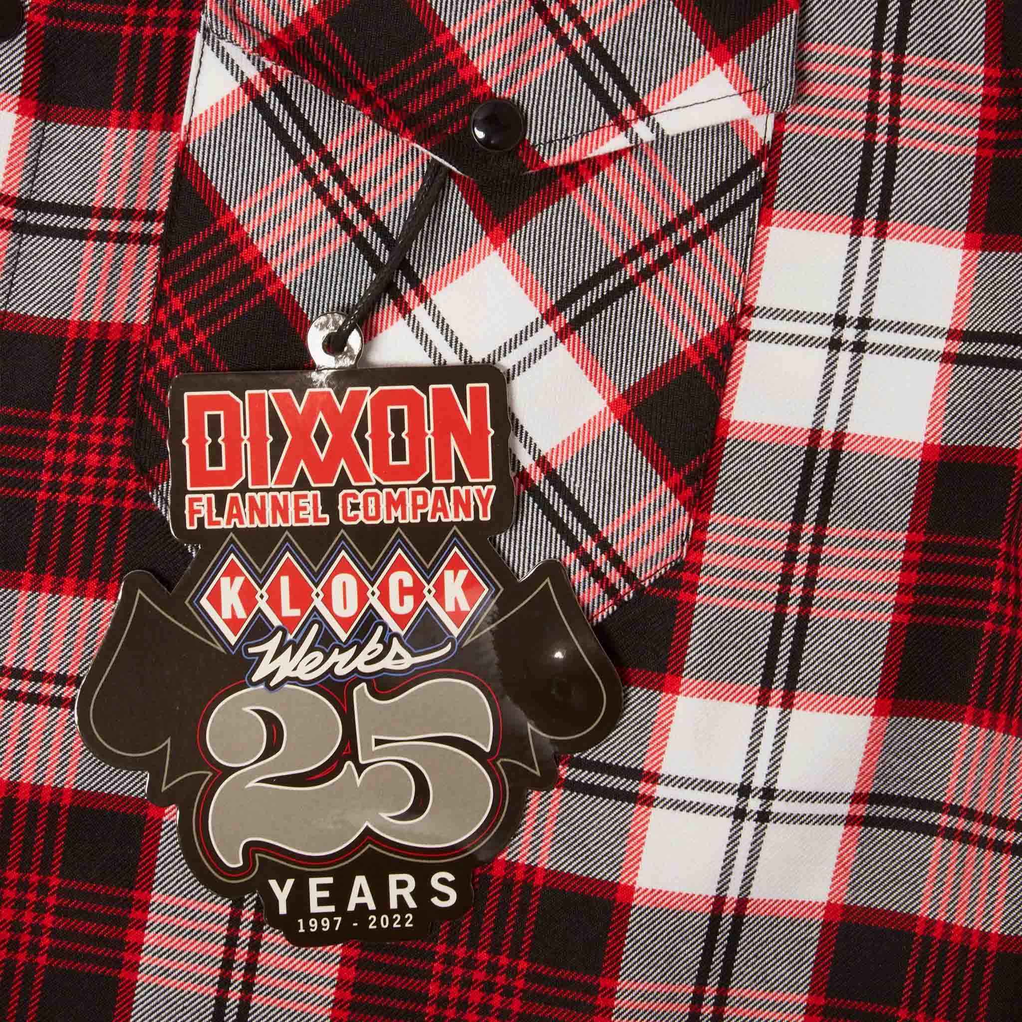 Klock Werks x Dixxon 25th Anniversary Flannel celebrating 25 years!(Celebrating 25 Years!)
