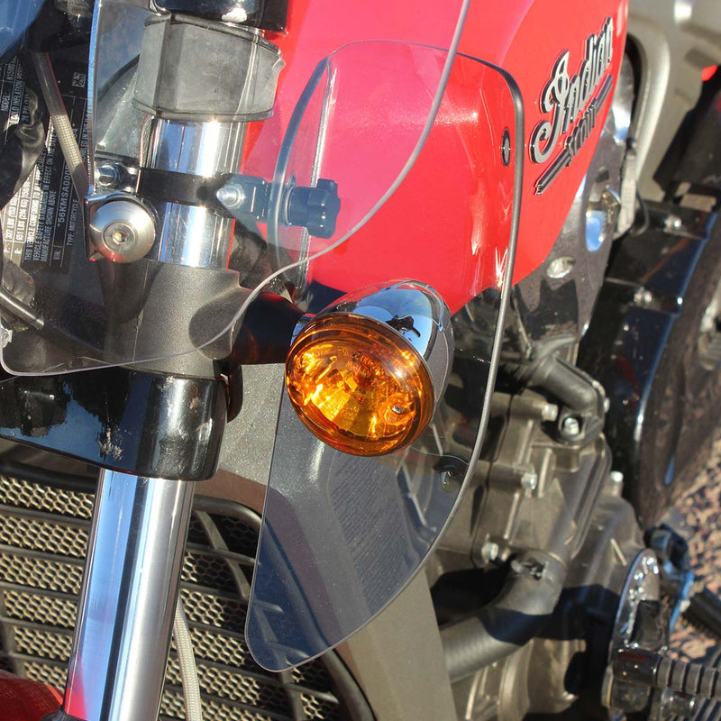 Tint Windshield Air Management Kit For IndianĀ® Scout Motorcycles(Tint)