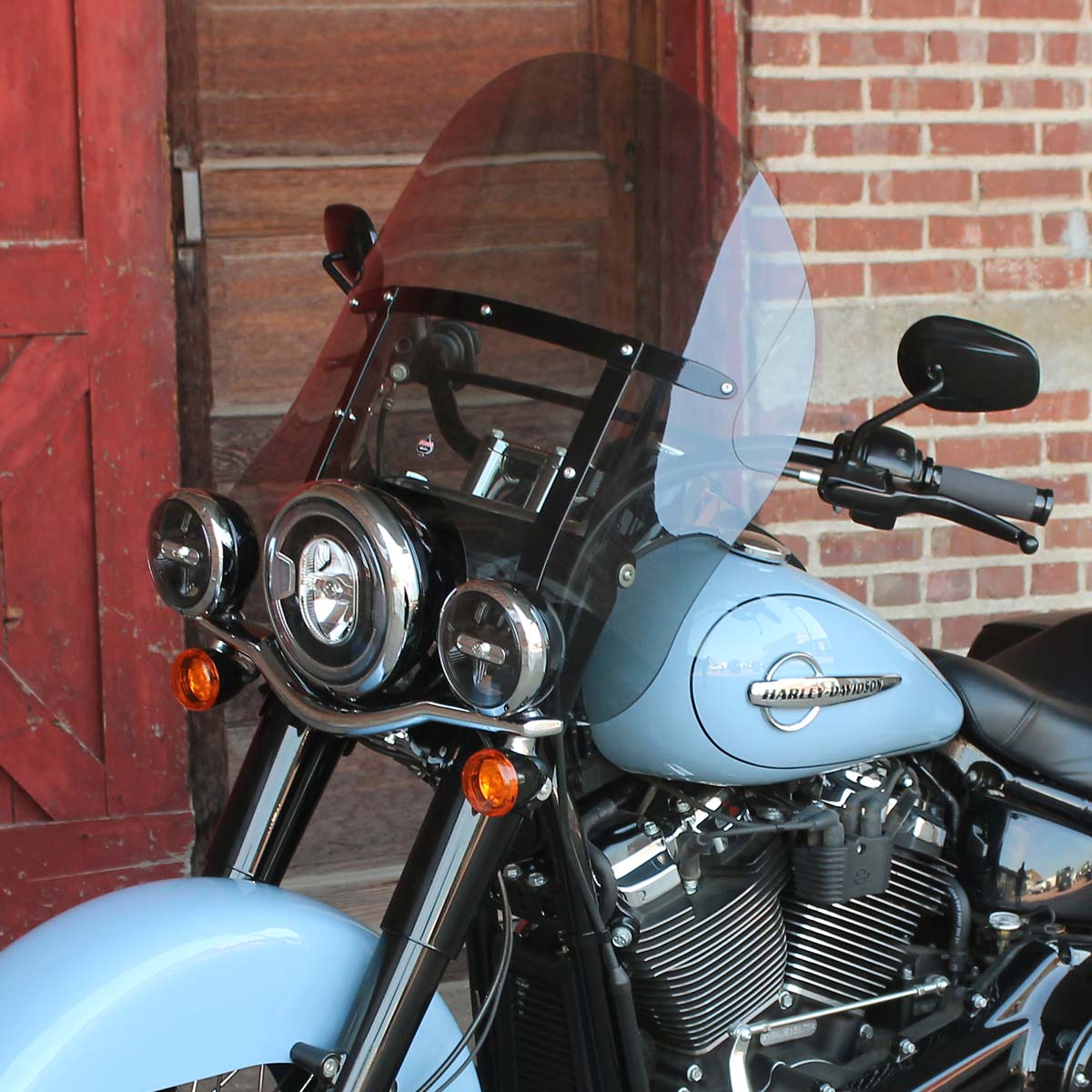 17" Tint Billboard Windshield for Harley-Davidson® Softail motorcycle models(17" Tint on Softail Model)