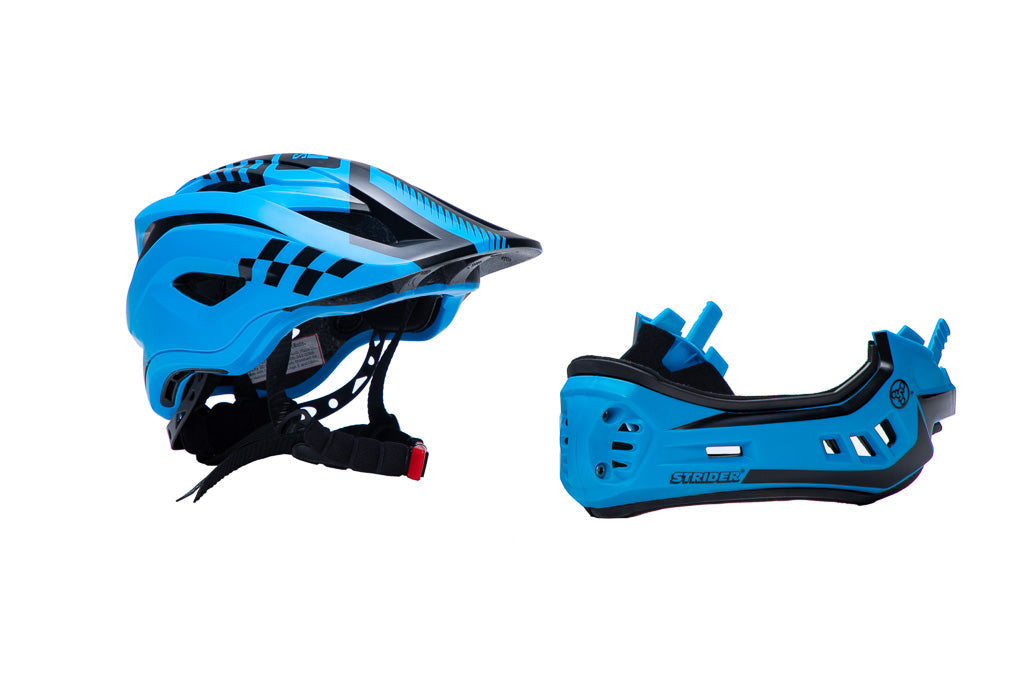 Blue Strider ST-R Full Face Helmet (Blue)