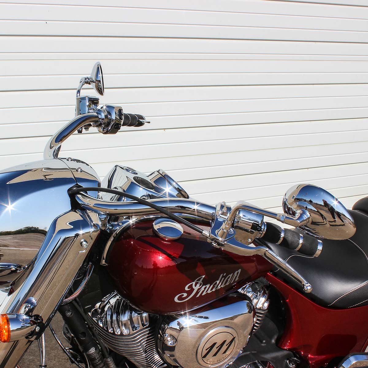 Chrome Prairie Bars for 2018-2022 Indian® Classic, Chief, Springfield and Dark Horse Motorcycles(Chrome)
