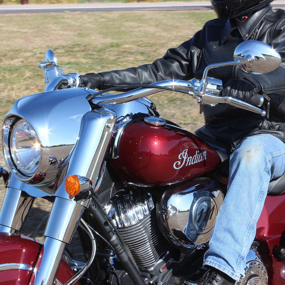 Chrome Prairie Bars for 2018-2022 Indian® Classic, Chief, Springfield and Dark Horse Motorcycles(Chrome)