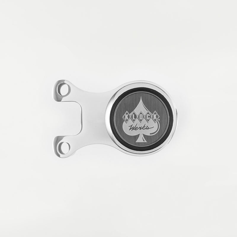 1996-2026 Chrome Ambidextrous Magnetic Phone Mount for Harley-Davidson® (1996-2026 - Chrome Ambidextrous Mount)