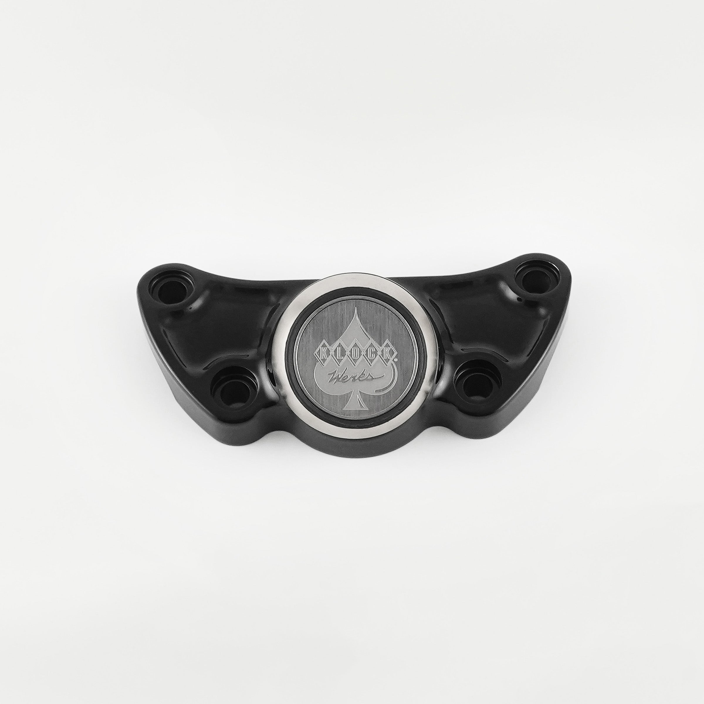 Black Center Riser Magnetic Phone Mount for Harley Davidson Motorcycles(Black Center Riser Mount) 