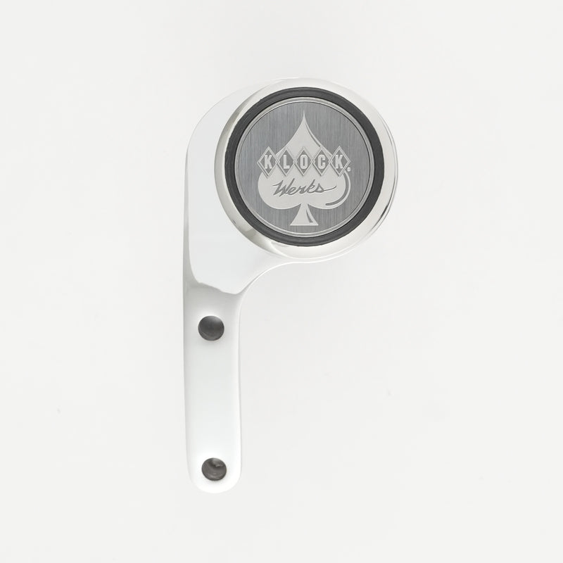 Perch Handlebar Magnetic Phone Mount for Indian® Heavyweight Motorcycles shown in Chrome(Left Chrome Perch Mount)