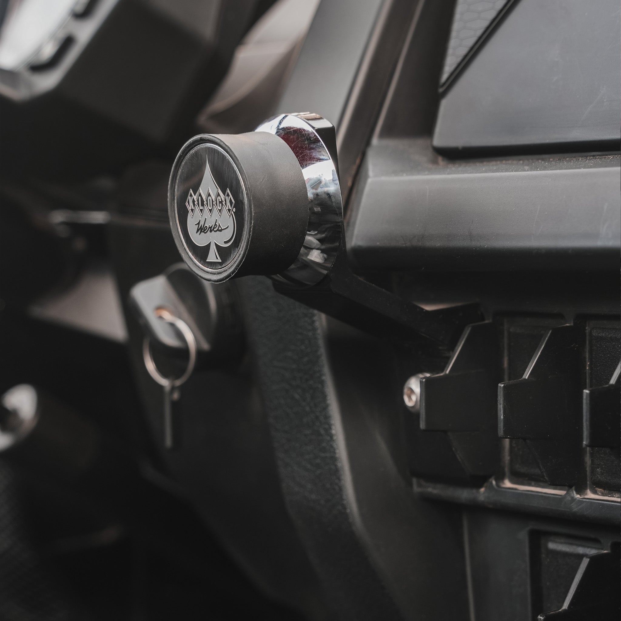 Rocker Switch Magnetic Phone Mount mounted in UTV(Mounted in UTV)