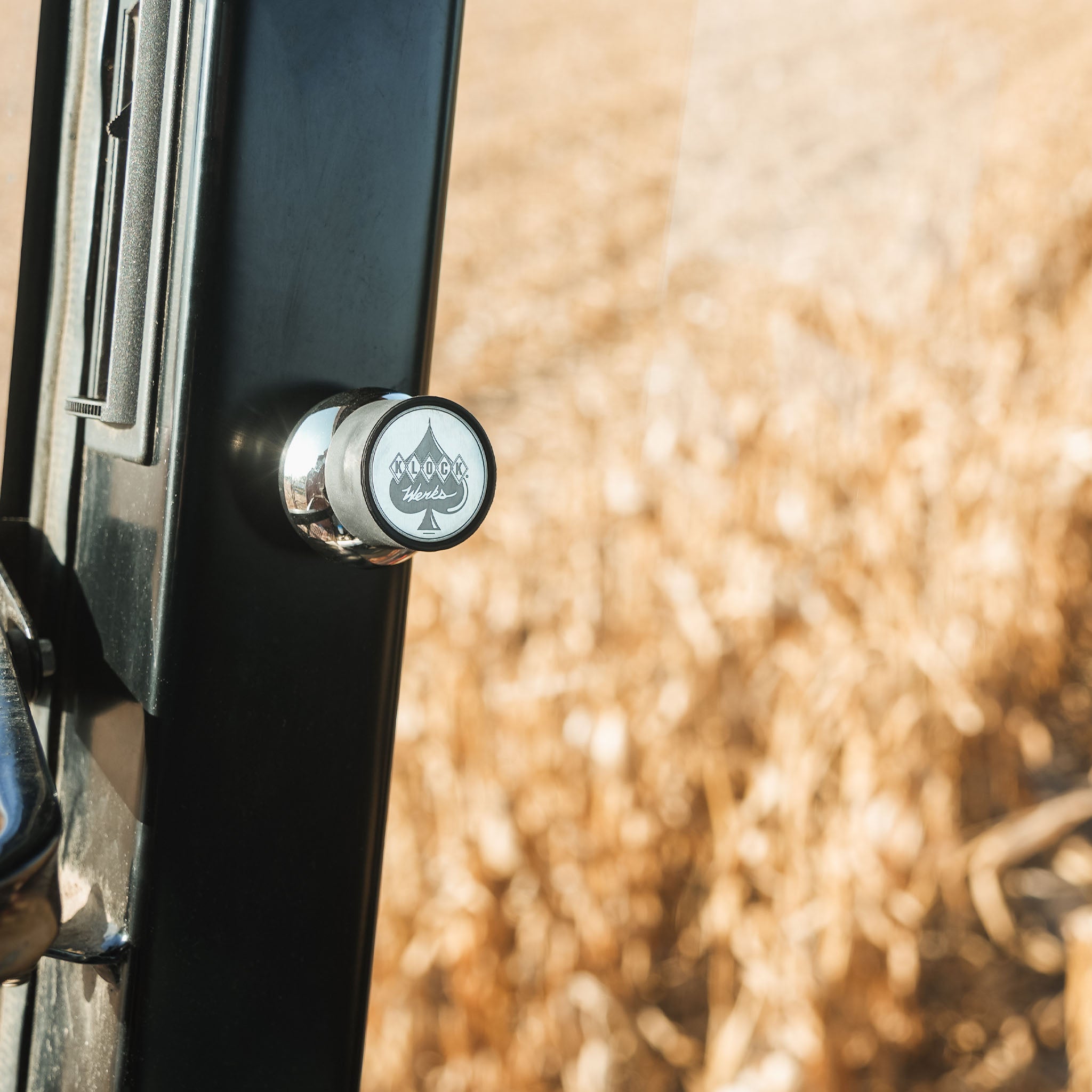 iOkwik Magnetic Universal Phone Mount shown mounted in combine(mounted in combine)