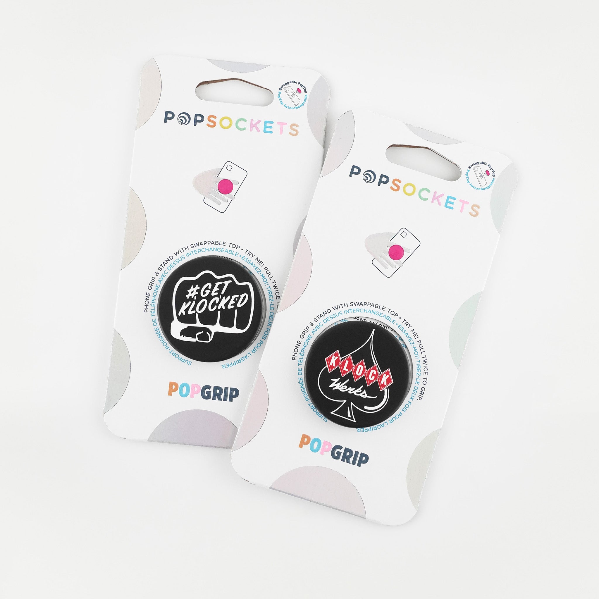 Klock Werks Pop Socket comes in 2 styles(Klock Werks Pop Socket comes in 2 styles)