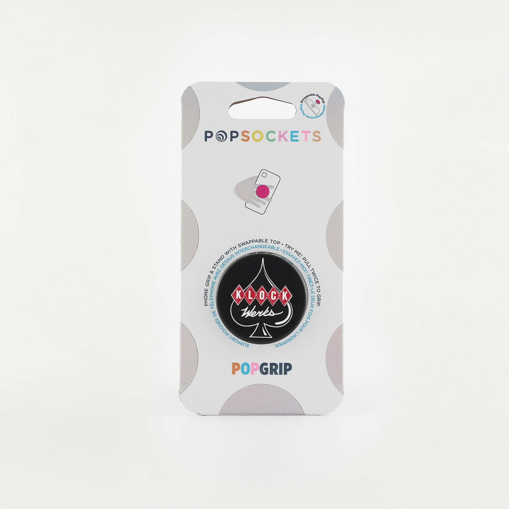Klock Werks Pop Socket in Spade style(Spade style)