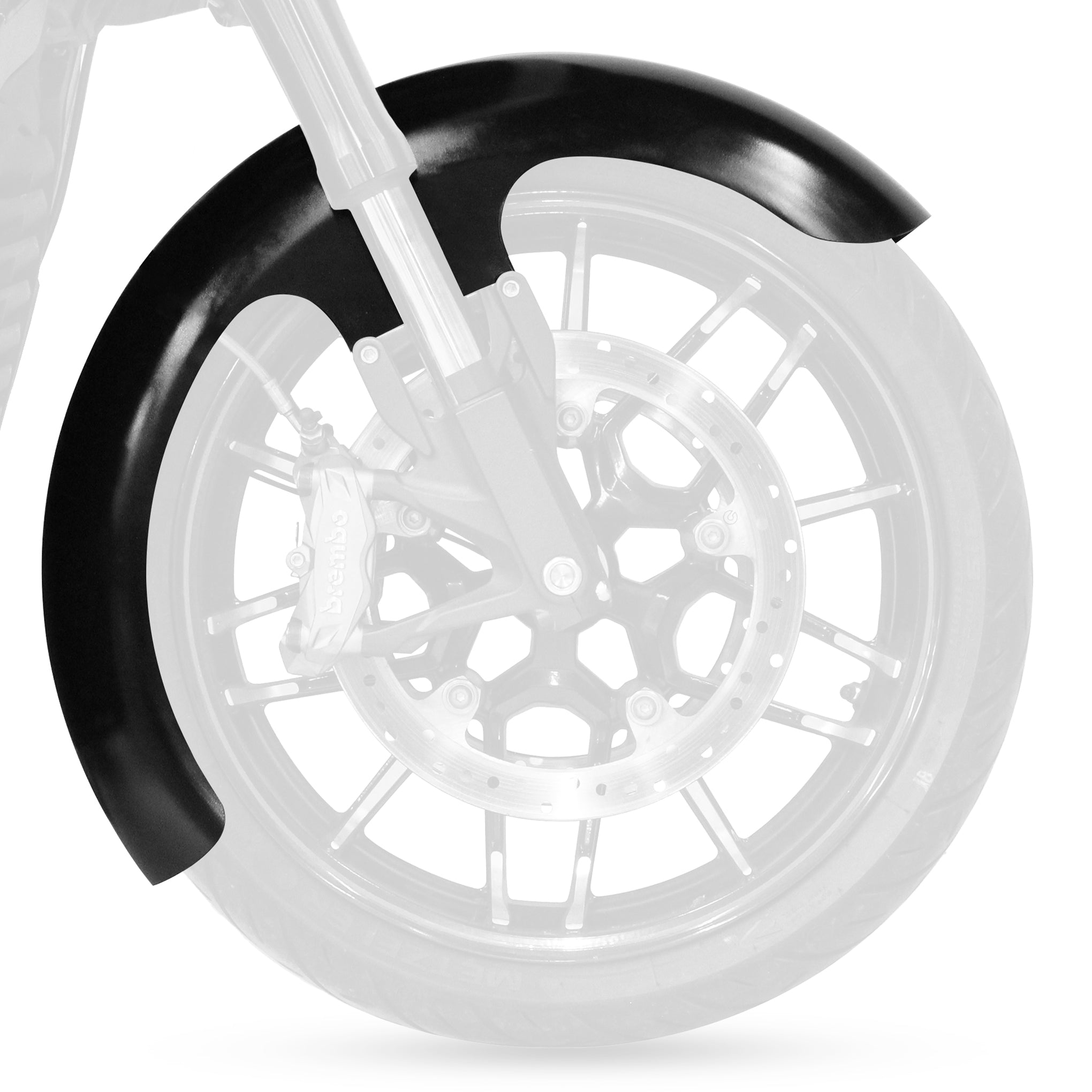 Wrapper Tire Hugger Front Fenders for Indian® Challenger, Pursuit and Sport Chief Motorcycles(Wrapper)