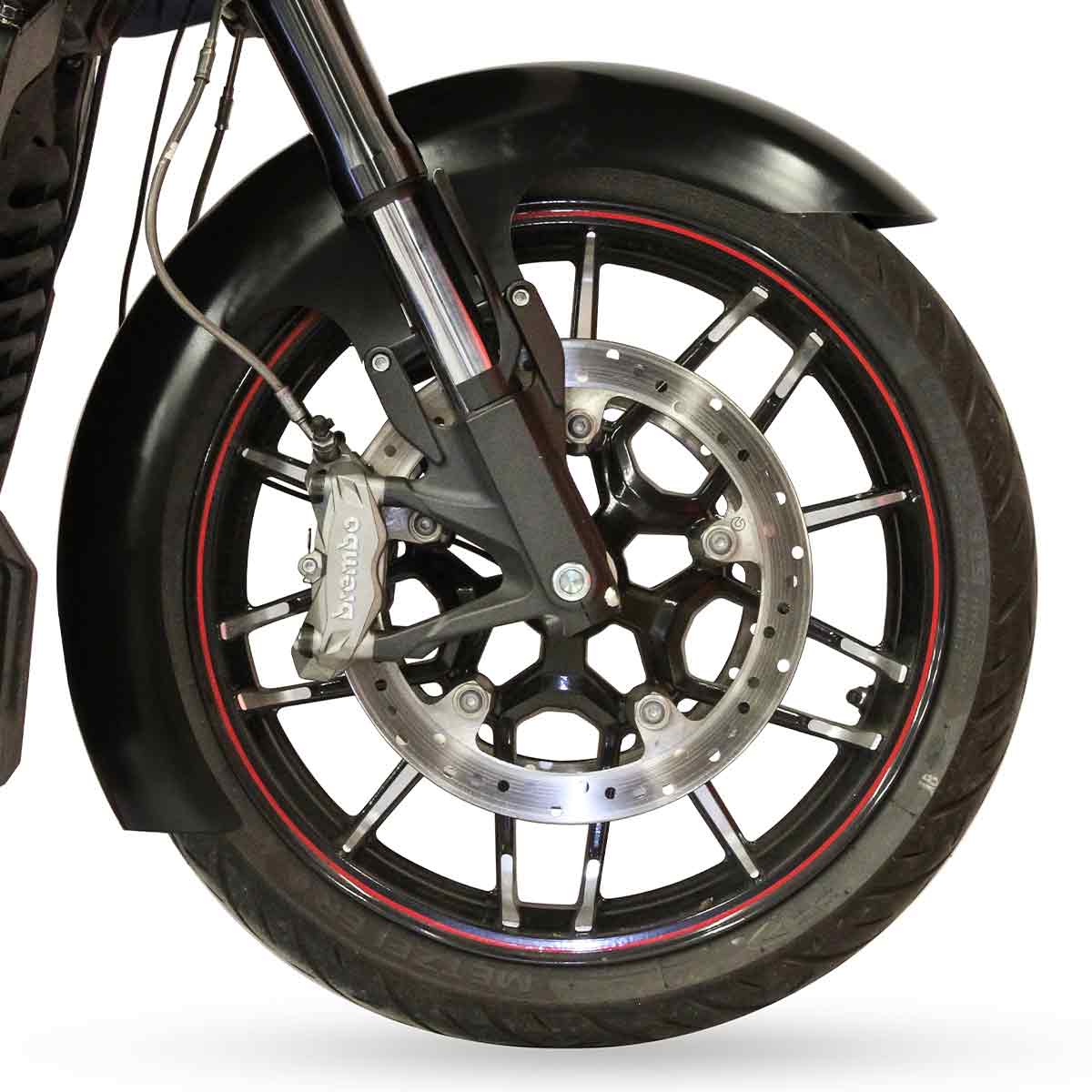 Slicer Tire Hugger Front Fenders for Indian® Challenger, Pursuit and Sport Chief Motorcycles(Slicer)