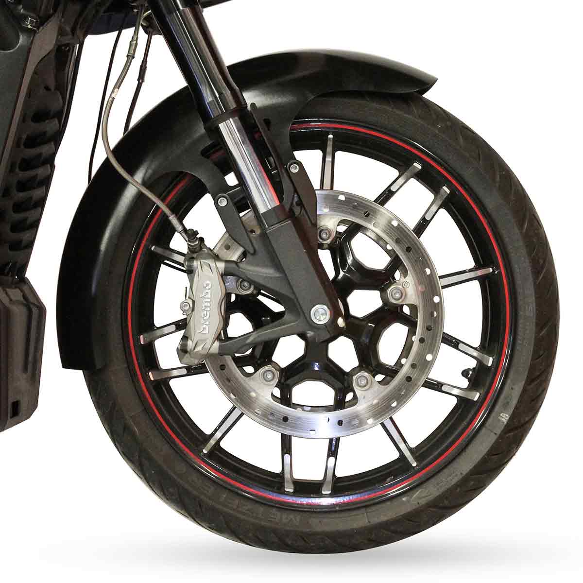 Performance Bagger Tire Hugger Front Fenders for Indian® Challenger, Pursuit and Sport Chief Motorcycles(PB (Performance Bagger))