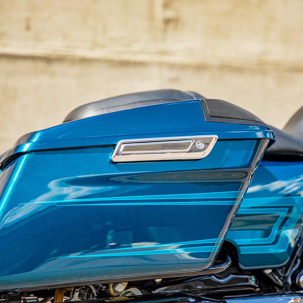Saddlebag Hinge Inserts, Smooth Version for 2014-2024 FLH and 2015-2024 Road Glide Motorcycles(Smooth Version)