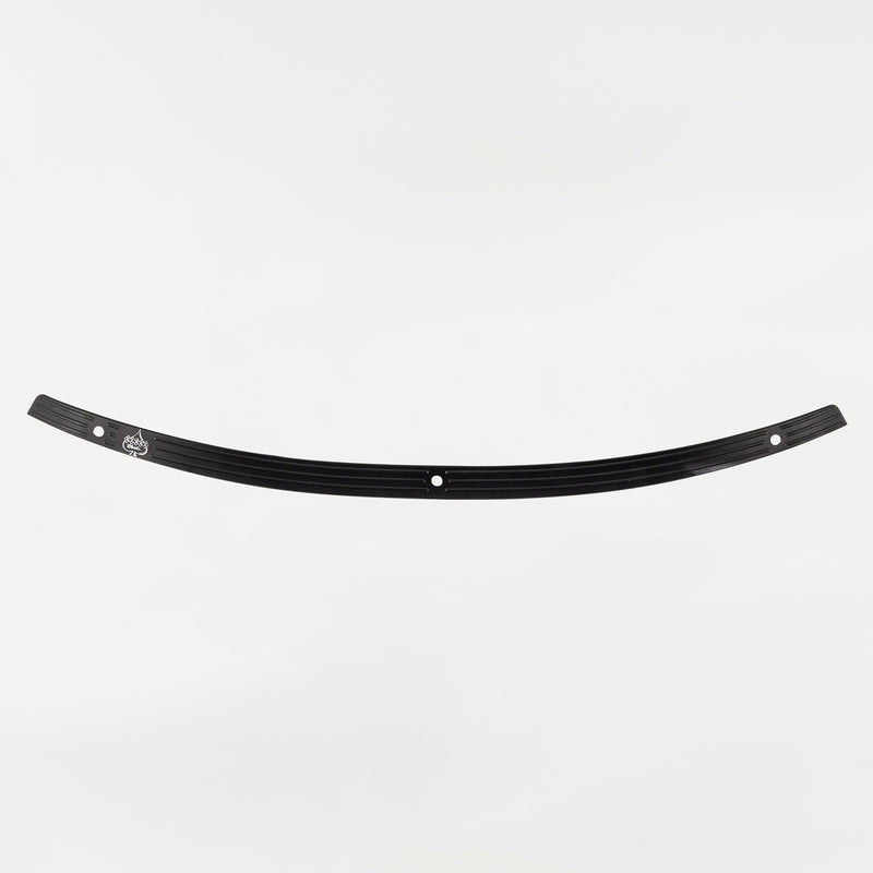 Klock Werks logo style Windshield Trim for Harley-Davidson 2014-2025 FLH Motorcycles blacked out(KW Logo - Blacked Out)