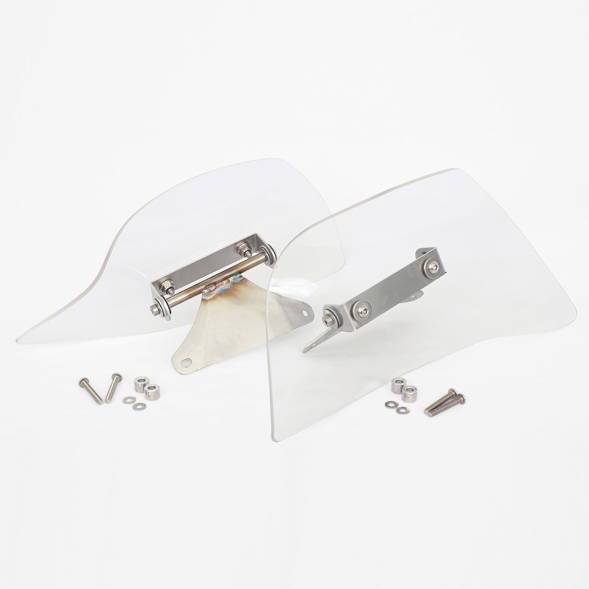 Clear Mid-Frame Deflectors For Honda® 2001-2017 Gold Wing Motorcycles(Clear)