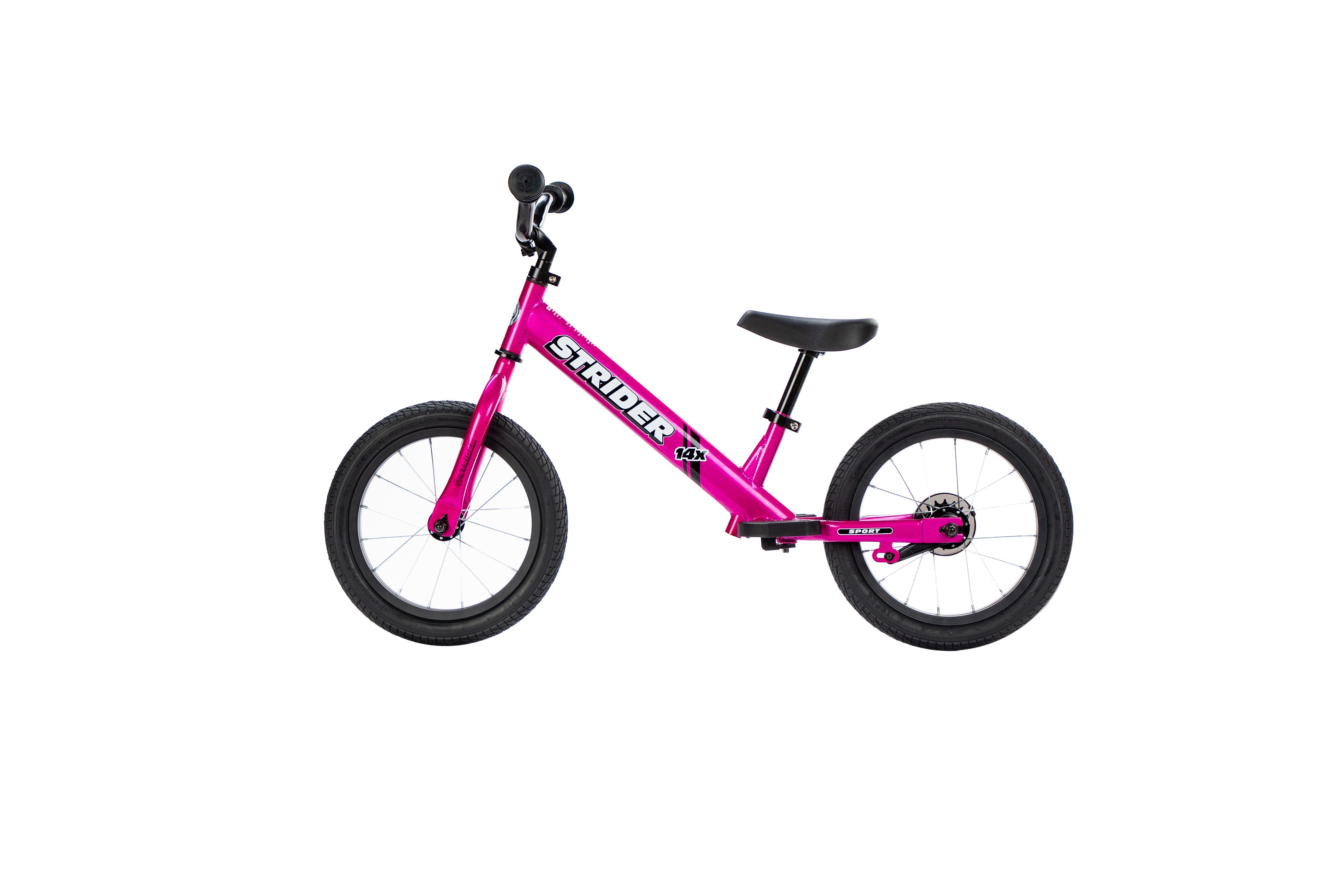 Pink 14" Sport Strider Balance Bike (14" Sport - Pink)