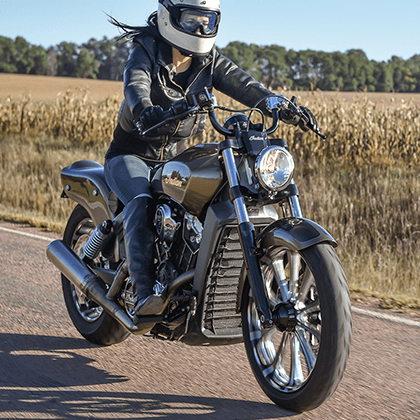 Honeycomb Outrider Rad Guard for Indian® Scout, Scout 60 and Bobber Motorcycles(easy to install laser cut Honeycomb aluminum mesh screen)