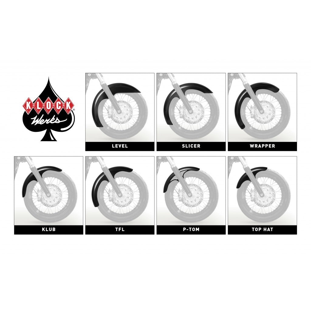 19" Tire Hugger Front Fender Fit Kit For Harley-Davidson 2018-2023 Softail Low Rider Motorcycles(19" Tire Hugger Front Fender Fit Kit For H-D 2018-2024 Softail Low Rider)