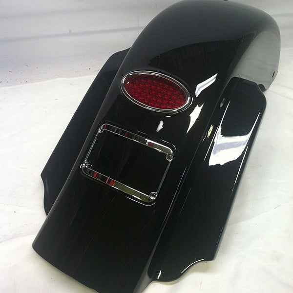 THE ONE Rear Fender for Harley-Davidson 2009-2024 Touring Motorcycle Models(License Plate Frame and Oval LED Taillight sold separately)