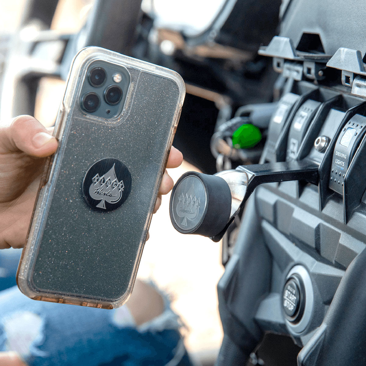 iOdisc™ for Magnetic Phone Mount on Phone Case (iOdisc on Phone Case)