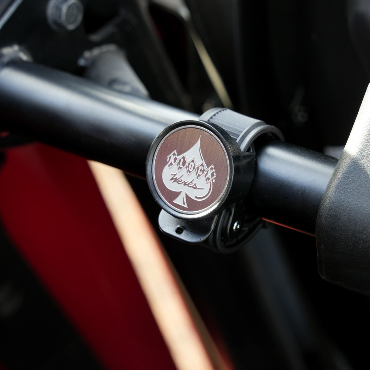 nomad™ Universal Magnetic Phone Mount mounted in UTV (nomad™ mounted in UTV)