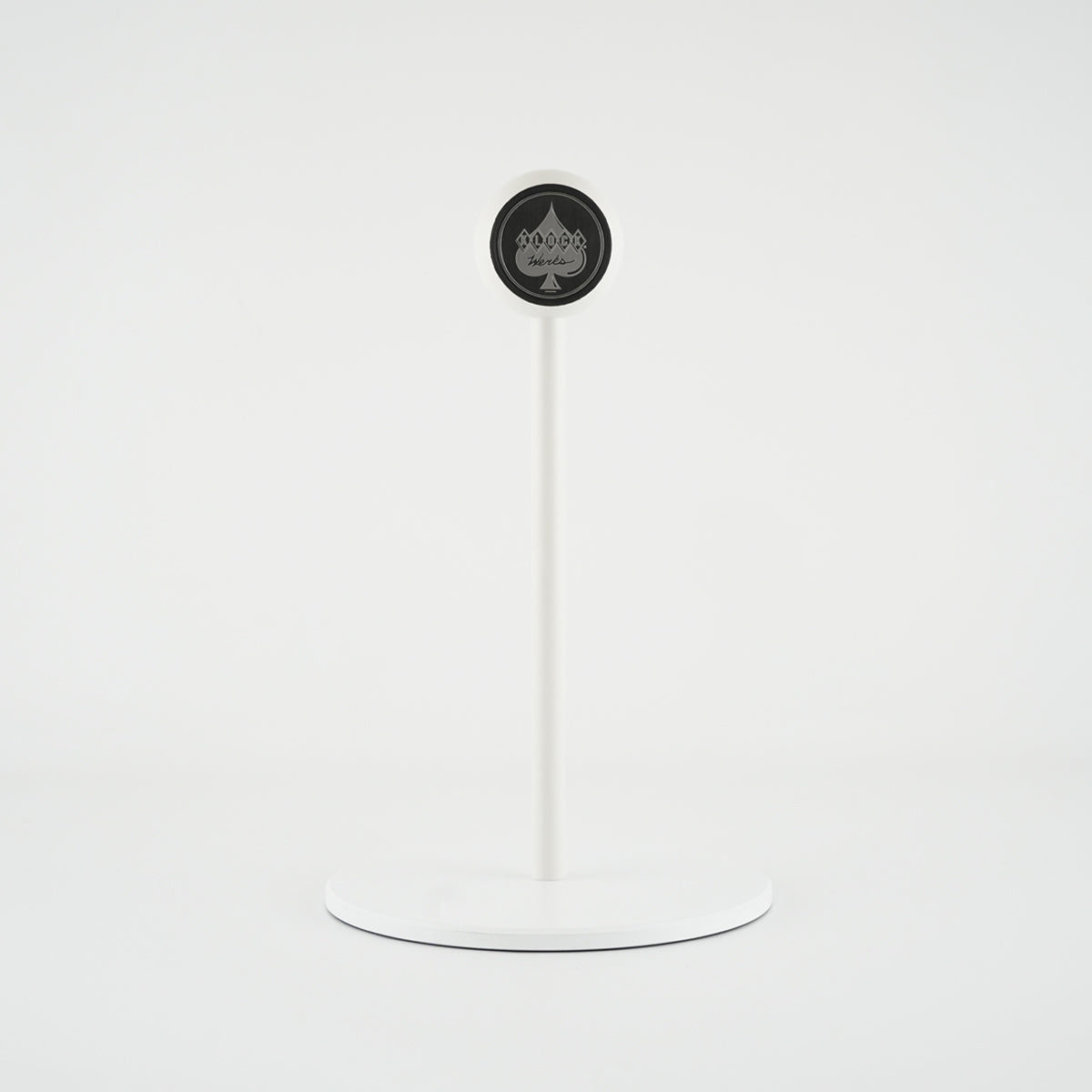 White Satin iOstand® Magnetic Phone Mount (iOstand - White Satin)