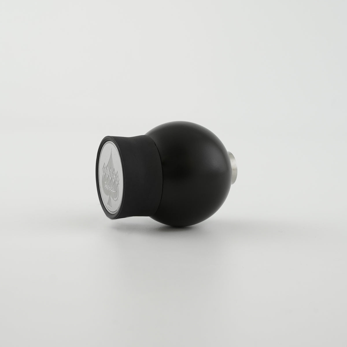 iOwall Magnetic Phone Mount Stainless steel finish and powder coated black(Black iOwall™)