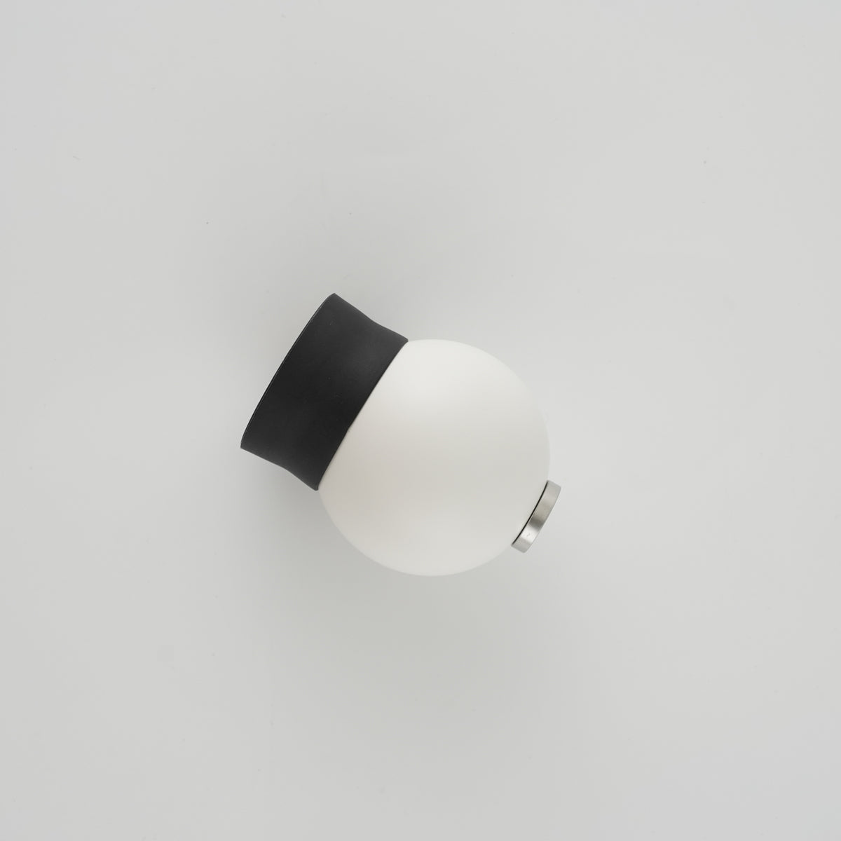 iOwall Magnetic Phone Mount Stainless steel finish and powder coated white(White Satin iOwall™)