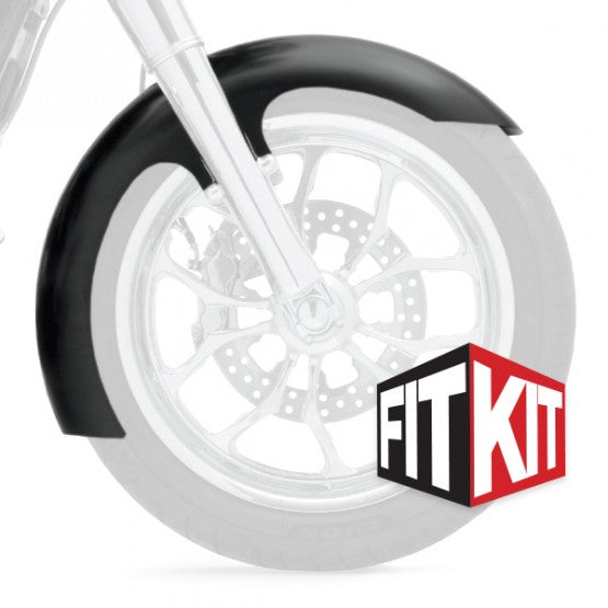 Slicer Tire Hugger Front Fender Fit Kit for Harley-Davidson 2014-2023 Touring Motorcycle Models(Slicer)