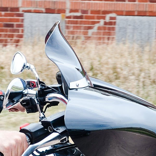 8.5" Dark Smoke Windshield for Yamaha® Stratoliner motorcycle models(8.5" Dark Smoke)