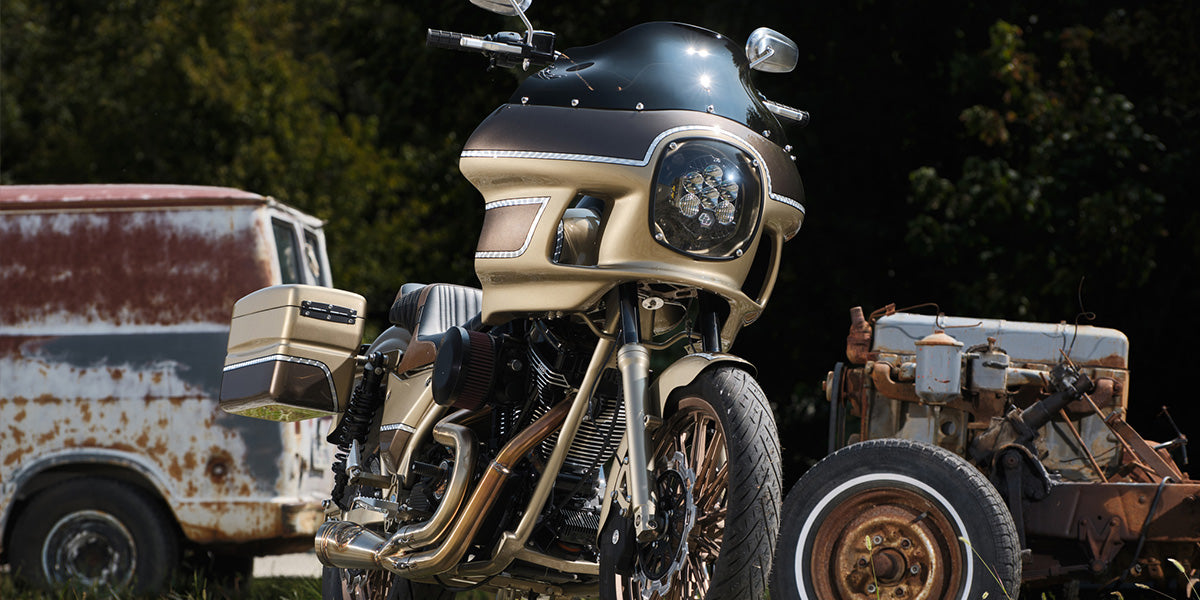 A Custom Harley FXRT Motorcycle Build: Story and Products