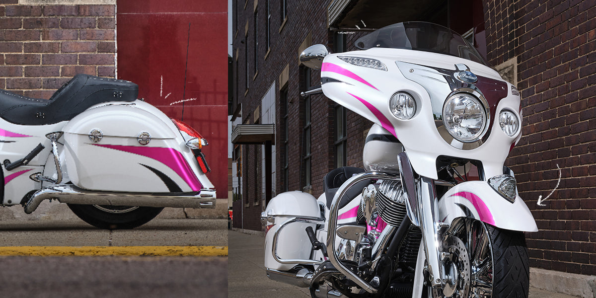 Best motorcycle parts and accessories for Indian® Chieftain that makes the ride smoother and will improve your ride for miles.