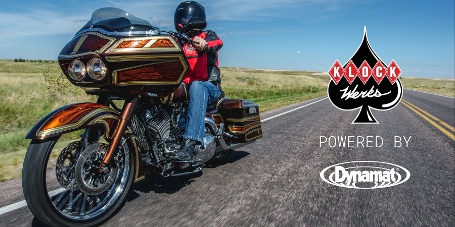 Klock Werks motorcycle fairing. reduces noise and vibration distortion
