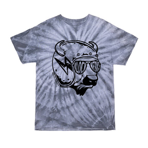 Tie Dye Buffalo Ride Youth T-Shirt