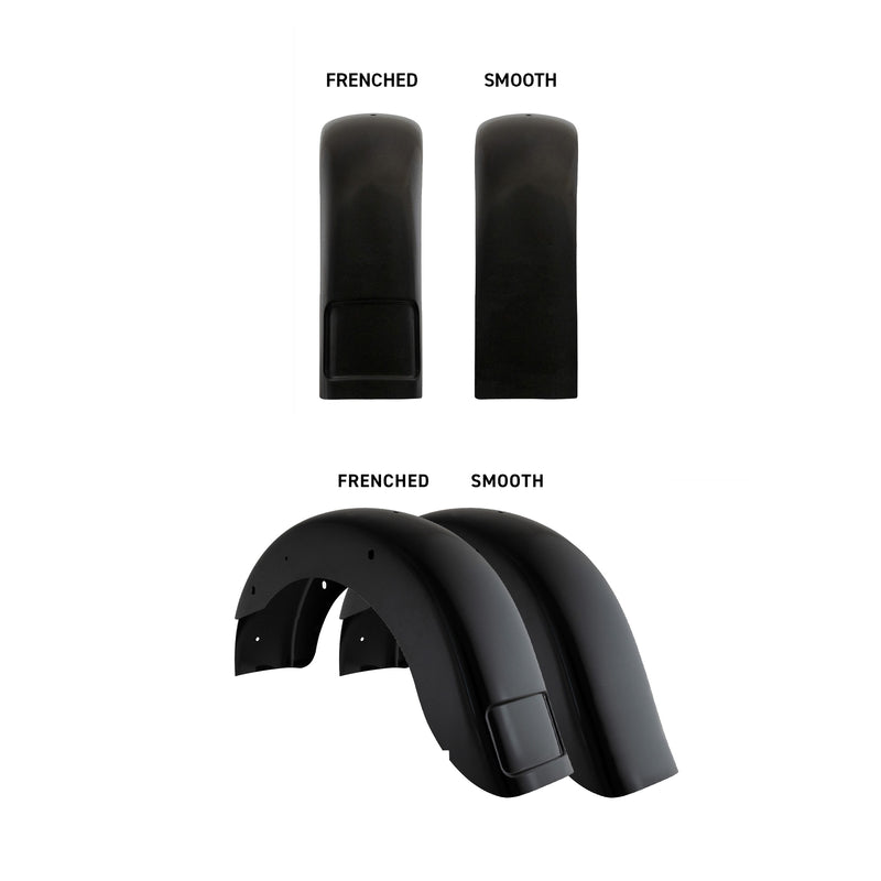 Benchmark Rear Fenders for Harley-Davidson 1997-2008 FL Touring Motorcycles(PB Rear Fender Options)