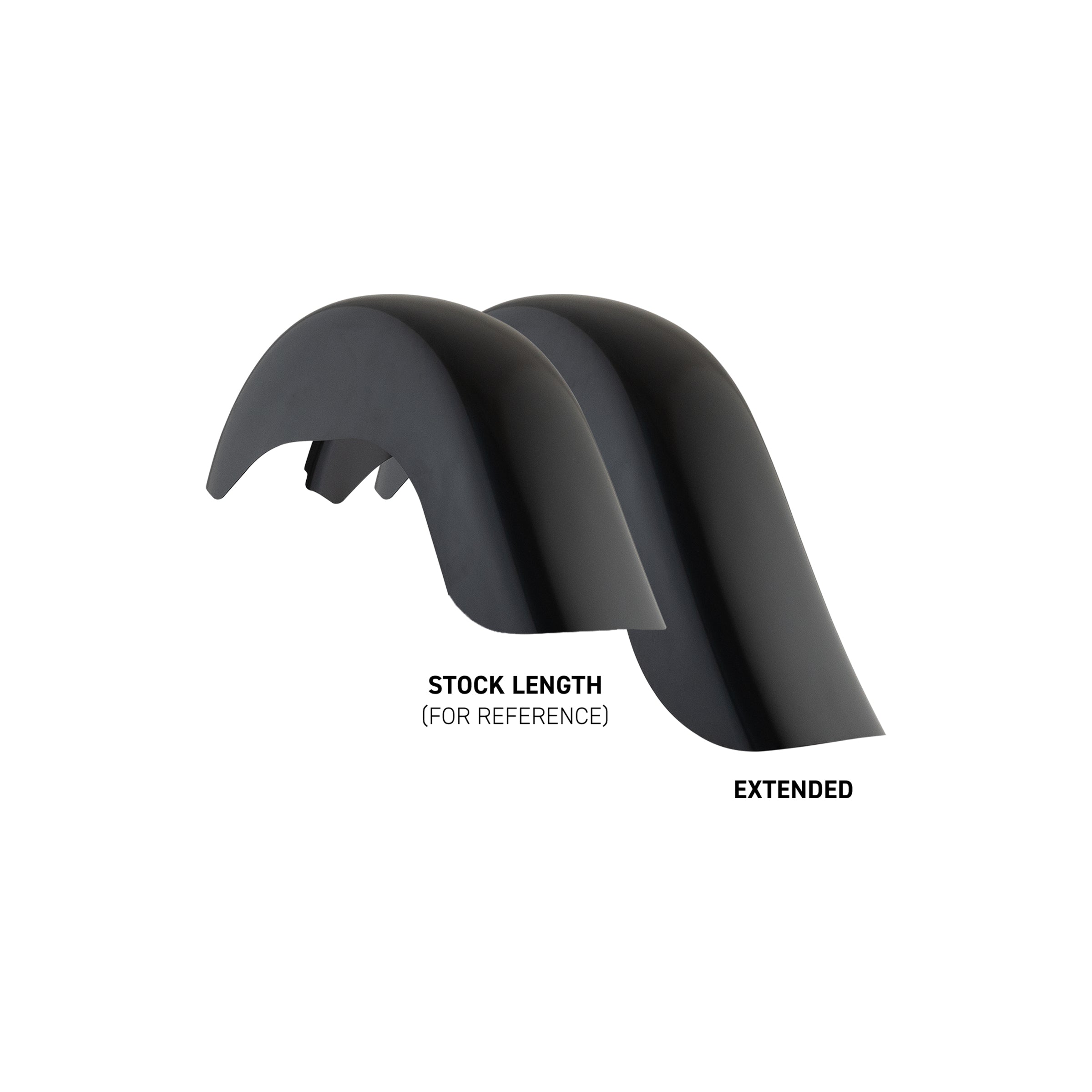 Builder's Series Extended Benchmark Rear Fender for Custom
