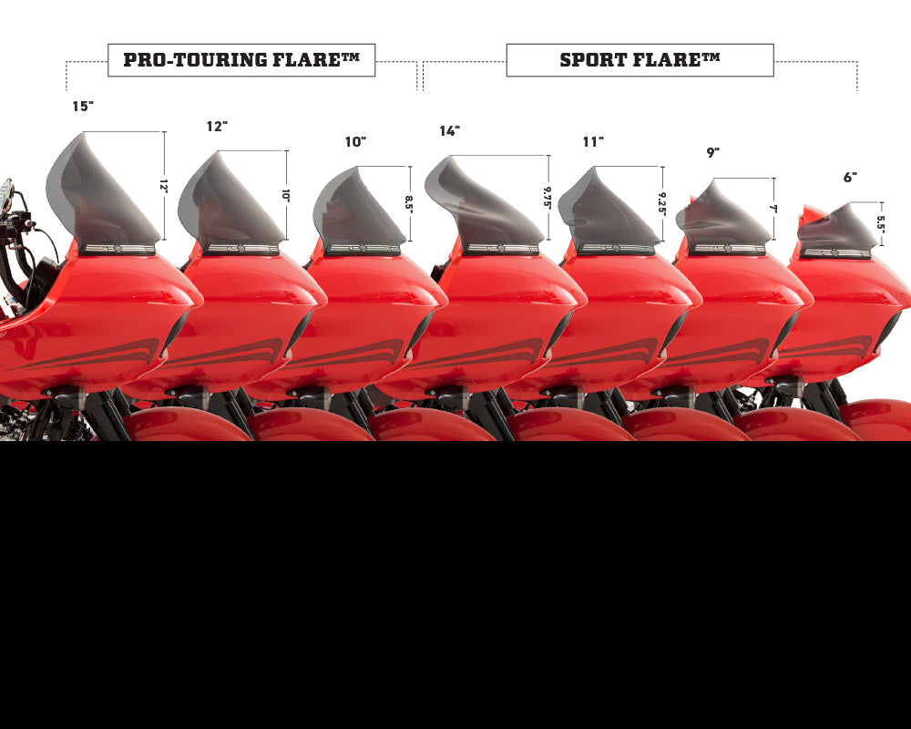 Klock Werks Motorcycle Windshields