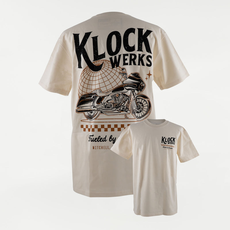 Worldwide Passion T-Shirt (Cream (Gold and Charcoal))