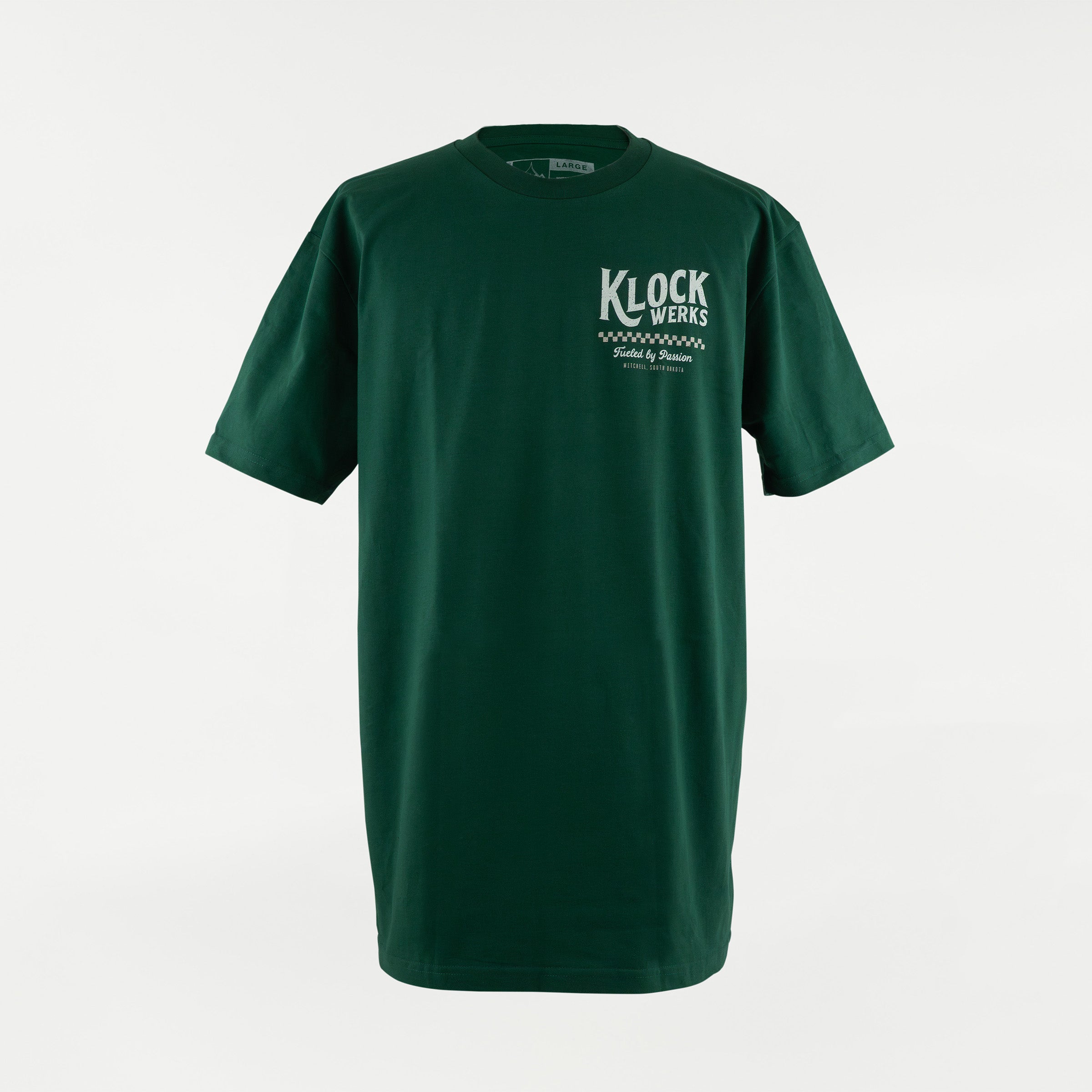 Worldwide Passion T-Shirt Emerald Green (Front - Emerald Green)