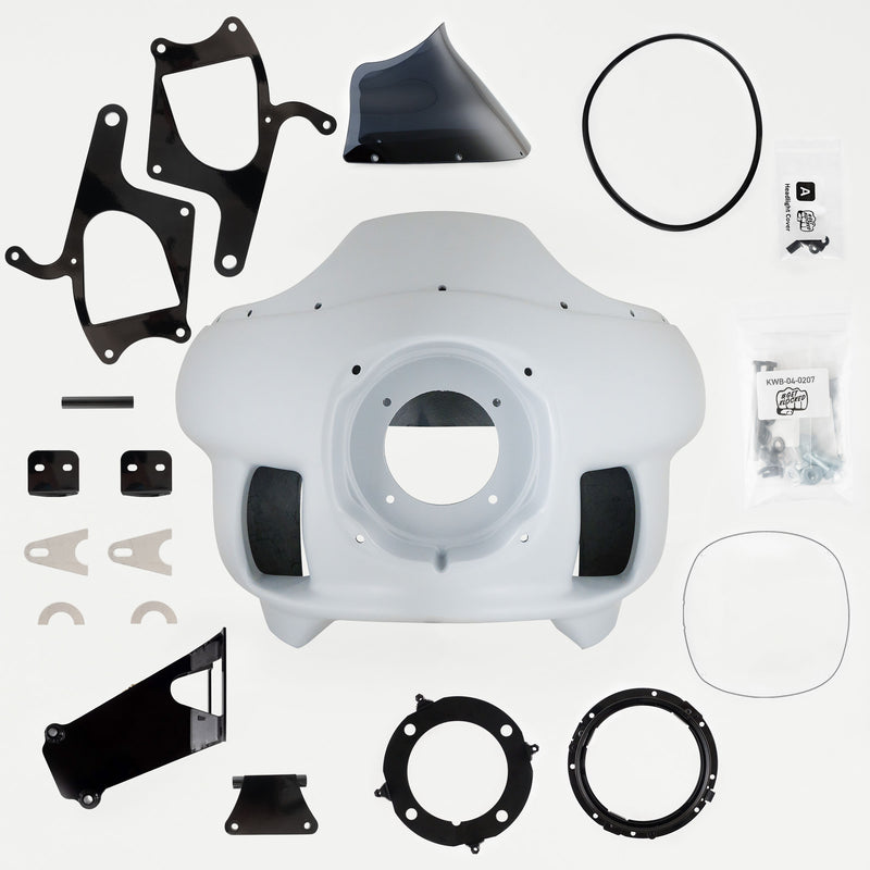Complete Fit Kit of Harley-Davidson FXRP Fairing Fit Kit for 2016-2025 Indian Springfield Motorcycles (Complete Fit Kit for 2016-2025 Indian Springfield)