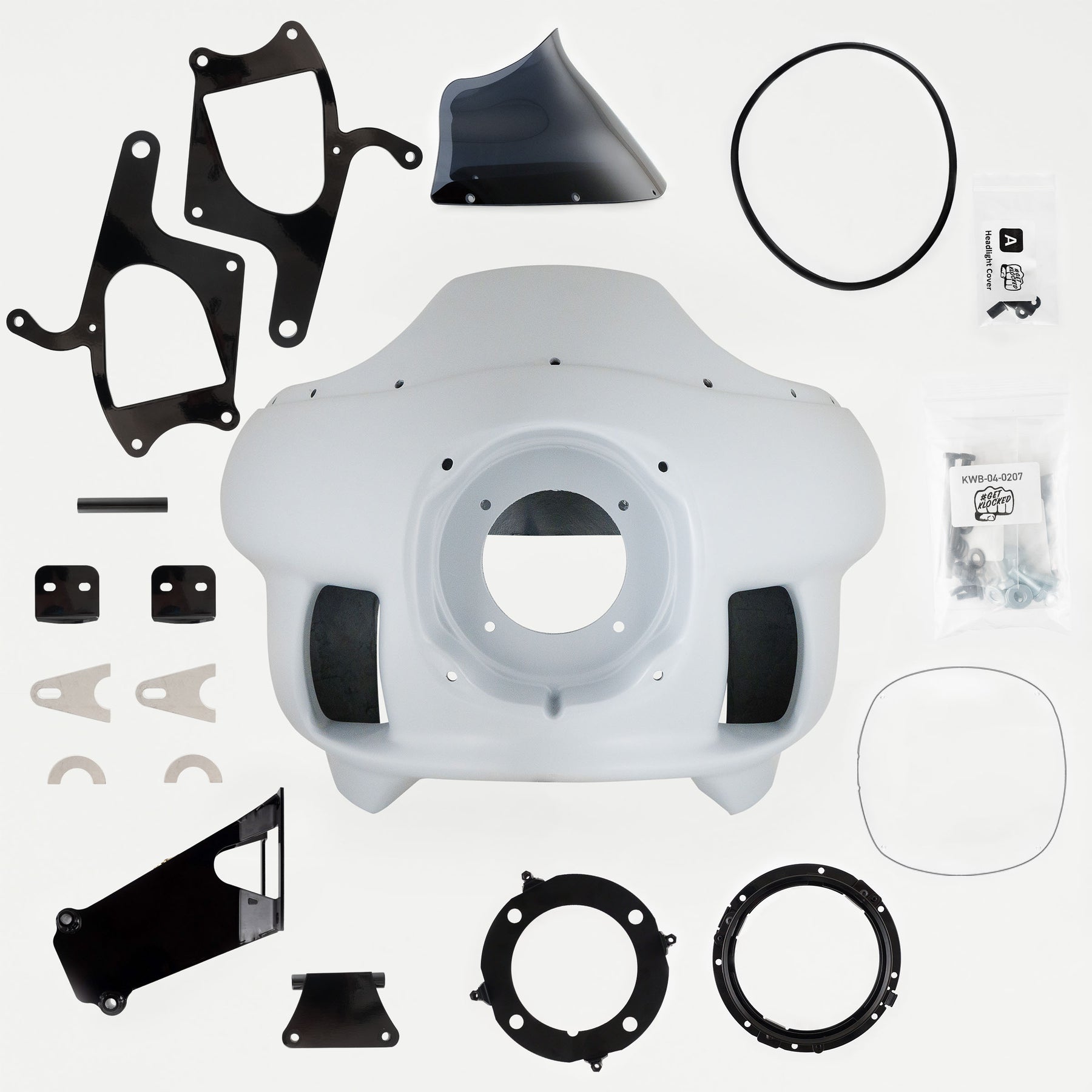 Complete Fit Kit of Harley-Davidson FXRP Fairing Fit Kit for 2016-2023 Indian Springfield Motorcycles 