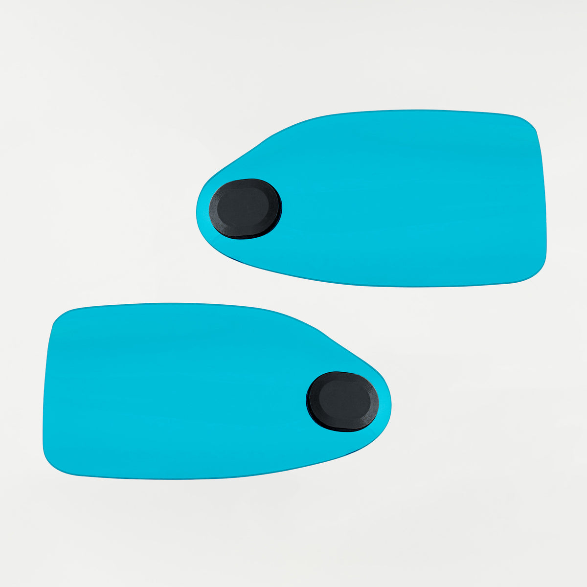 Teal Hand Guards for Indian Motorcycles (Teal - Front)