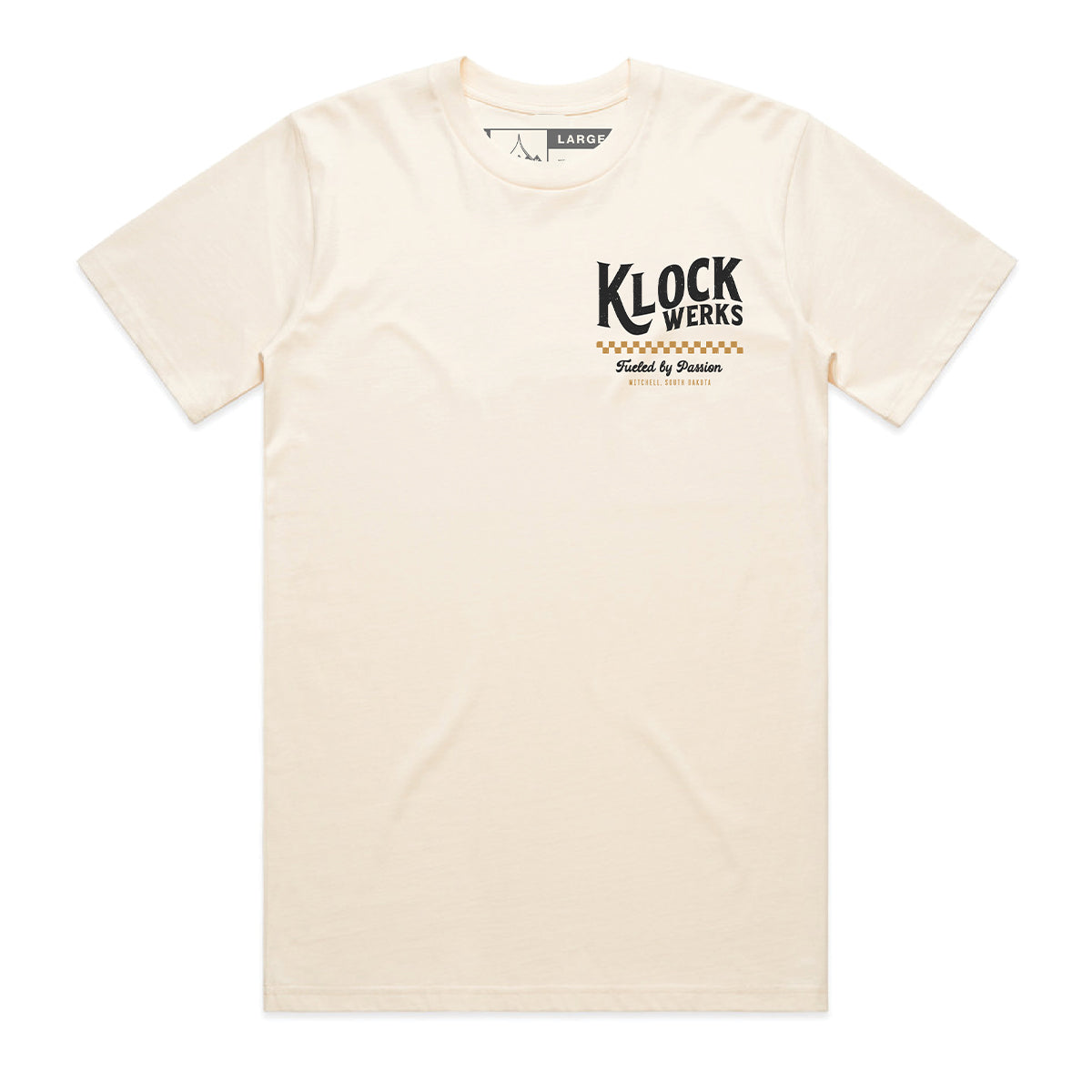 Worldwide Passion T-Shirt Front Art (Front - Cream)