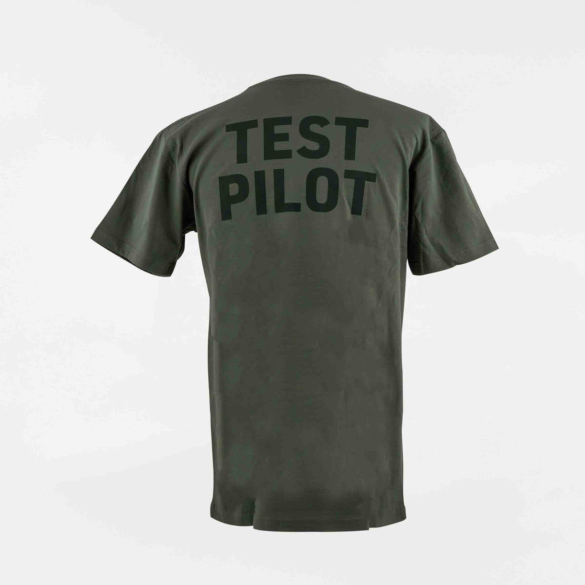 Test Pilot T-Shirt Cypress Green (Back - Cypress Green)