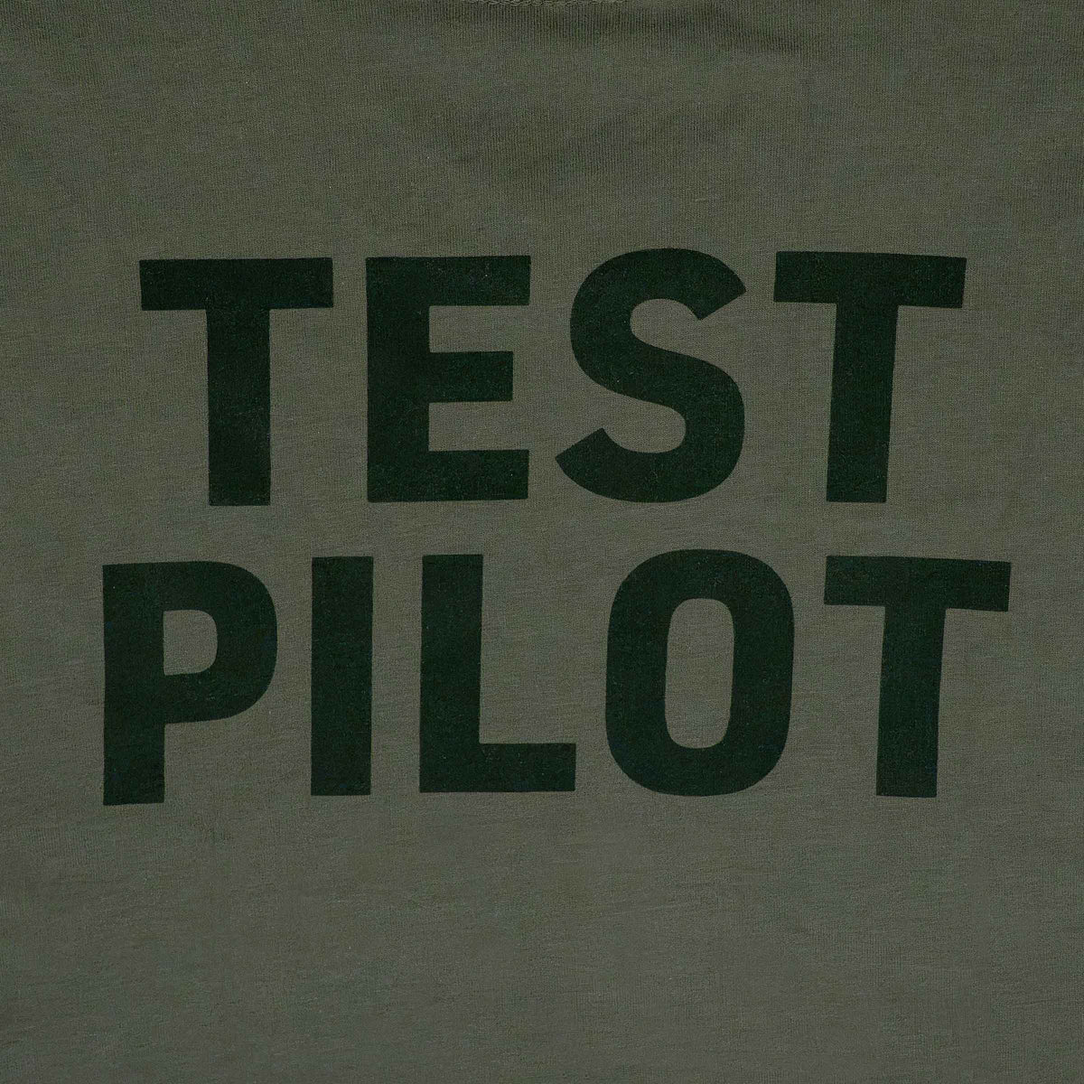 Test Pilot T-Shirt Cypress Green (Back Design - Cypress Green)