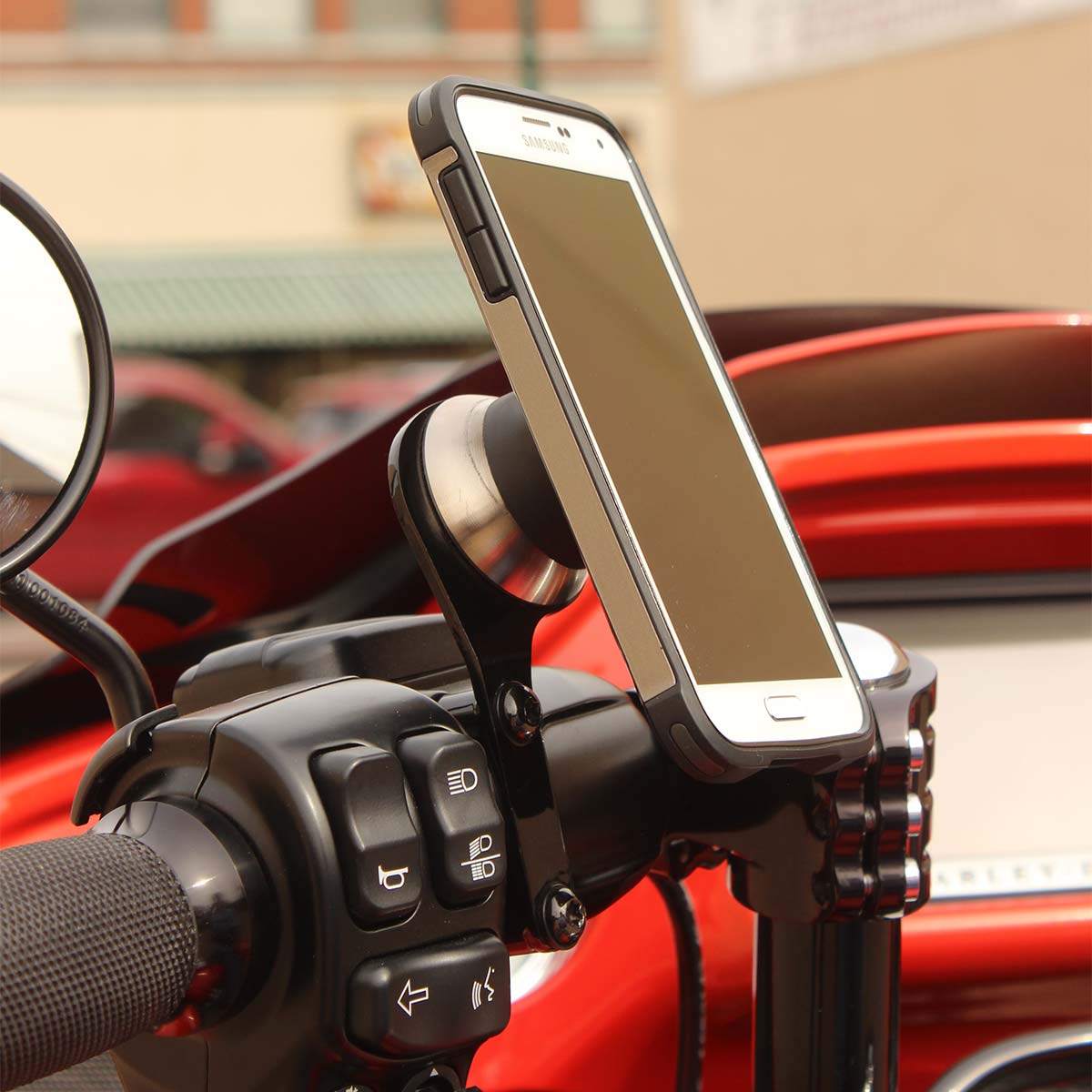 iOmounts Magnetic Phone Mount for Harley Davidson