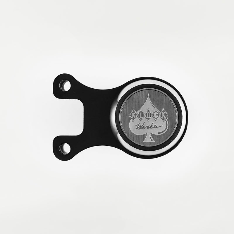 1986-1995 Black Ambidextrous Magnetic Phone Mount for Harley-Davidson® Black Mount (1986-1995 - Black Ambidextrous Mount)
